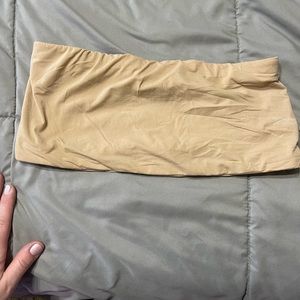 Skims nude bandeau bra- size large nwot